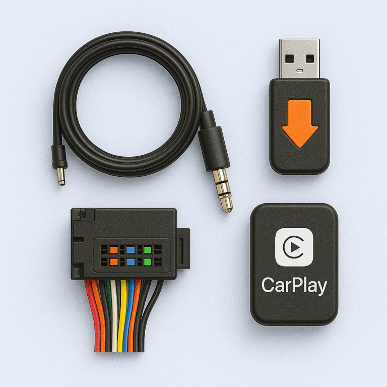 sécurité véhicule : Connectique Carplay