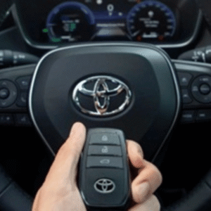 sécurité véhicule : clé Toyota