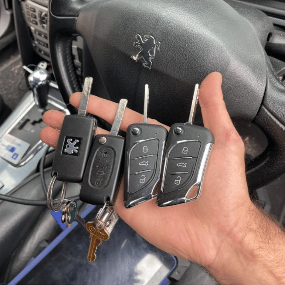 sécurité véhicule : clé Peugeot